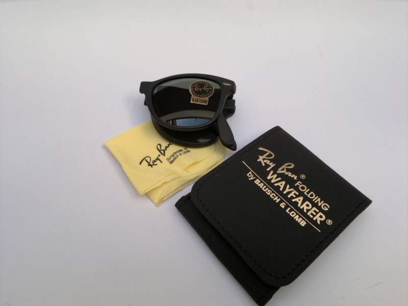 Ray Ban by B&L WAYFARER II Folding | RB B&L Wayfarer II Folding Black